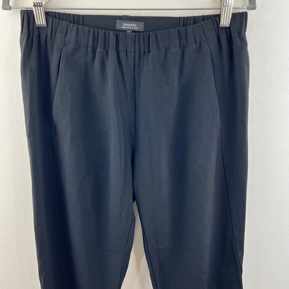 ARITZIA Babaton Dexter Womens Black Elastic Waist Joggers w/ Pockets Size S - Picture 2 of 8